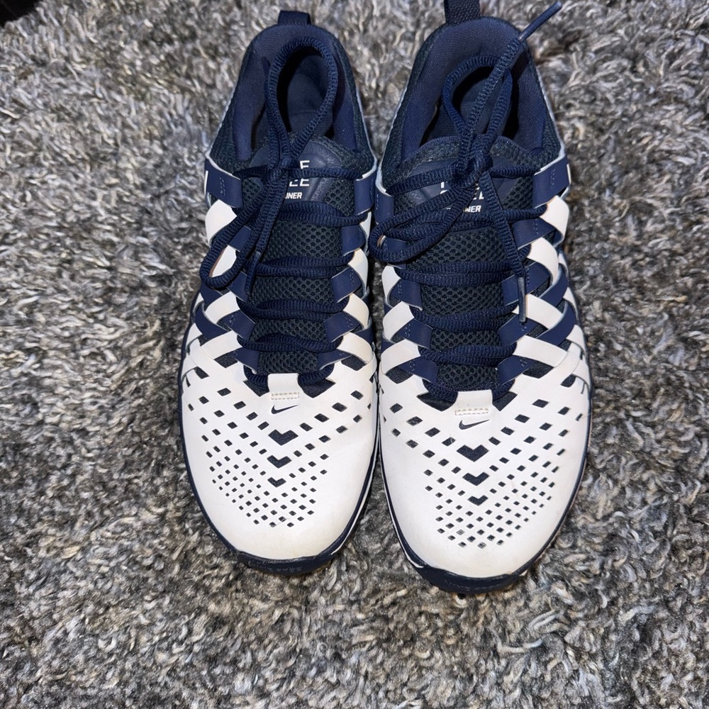 Nike Free Trainer- White and Blue Sneaker